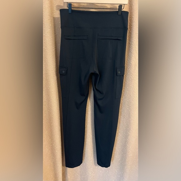 Athleta Black High Rise Straight Leg Cargo Pant - Picture 3 of 4